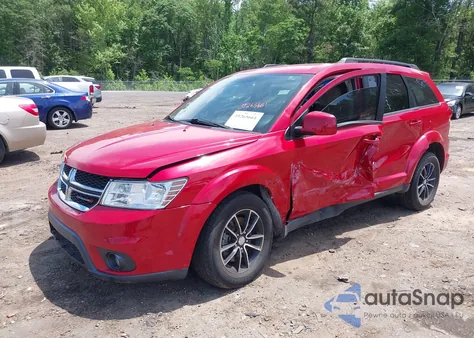 2015 Dodge Journey Sxt из США, поврежденный, VIN 3C4PDCBGXFT605122